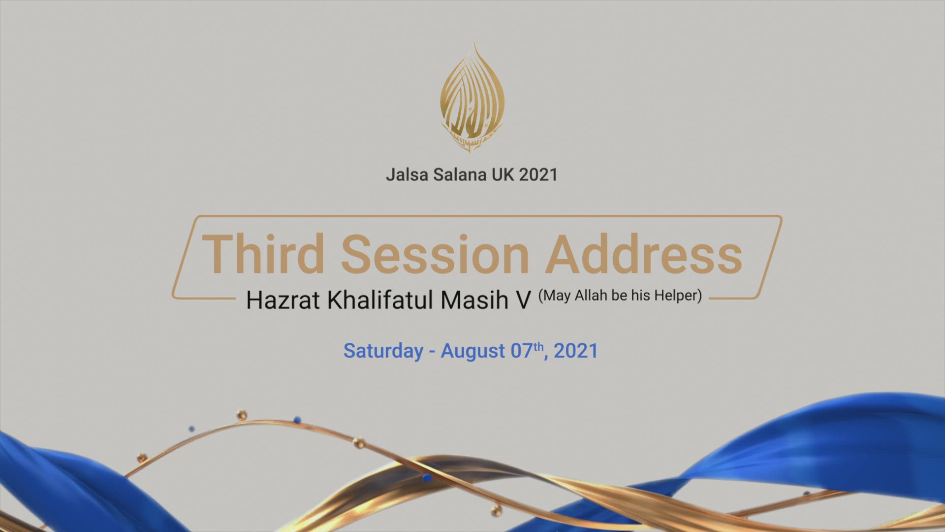 Huzoor's Jalsa Salana Address