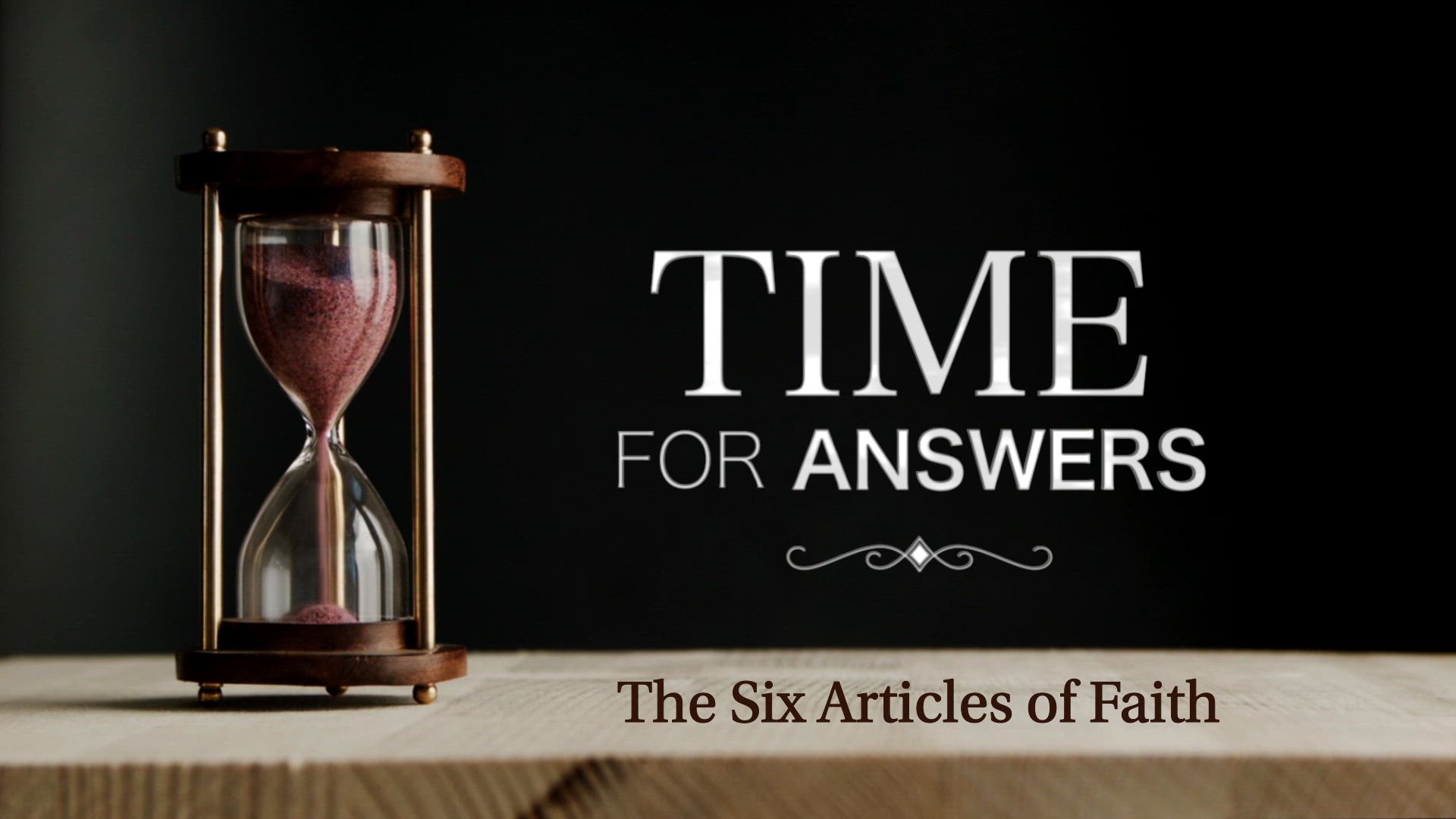 The Six Articles Of Faith