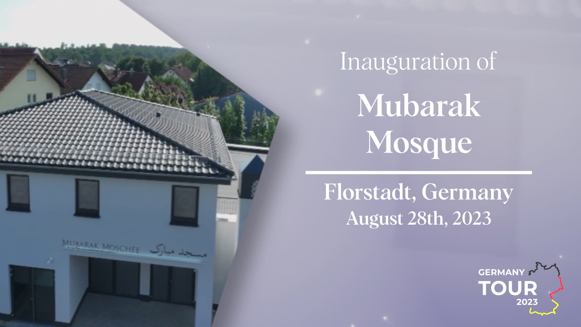 Inauguration Of Mubarak Mosque