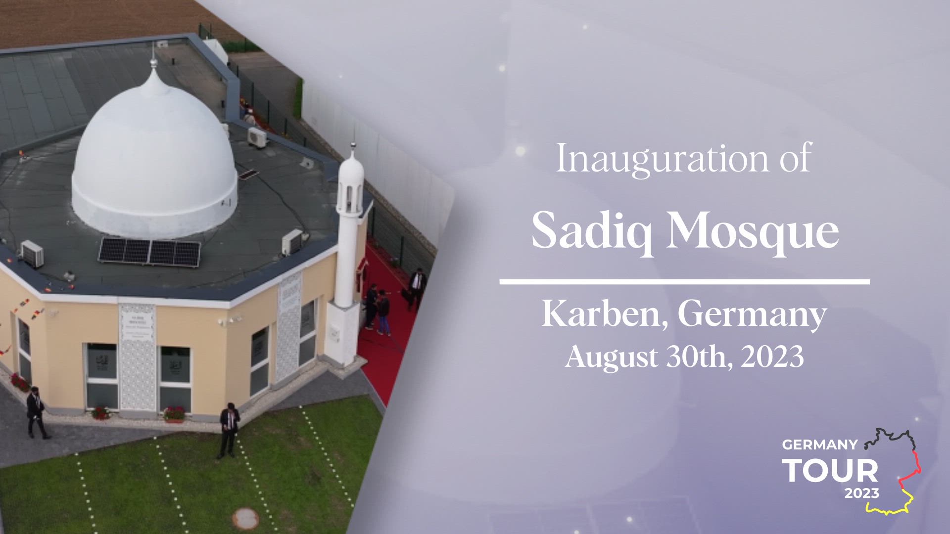 Inauguration Of Sadiq Mosque