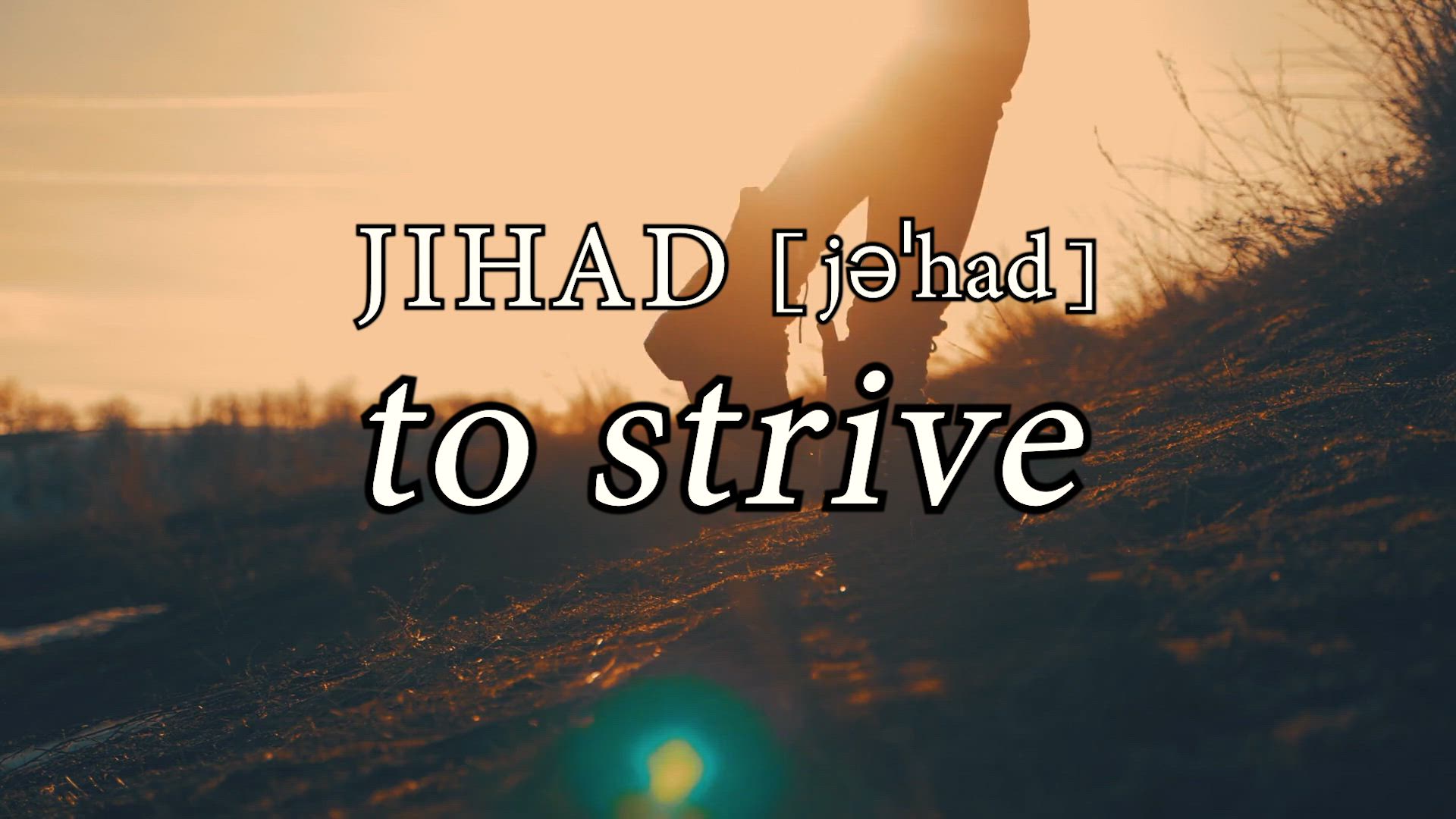 Grounds For Greater Jihad