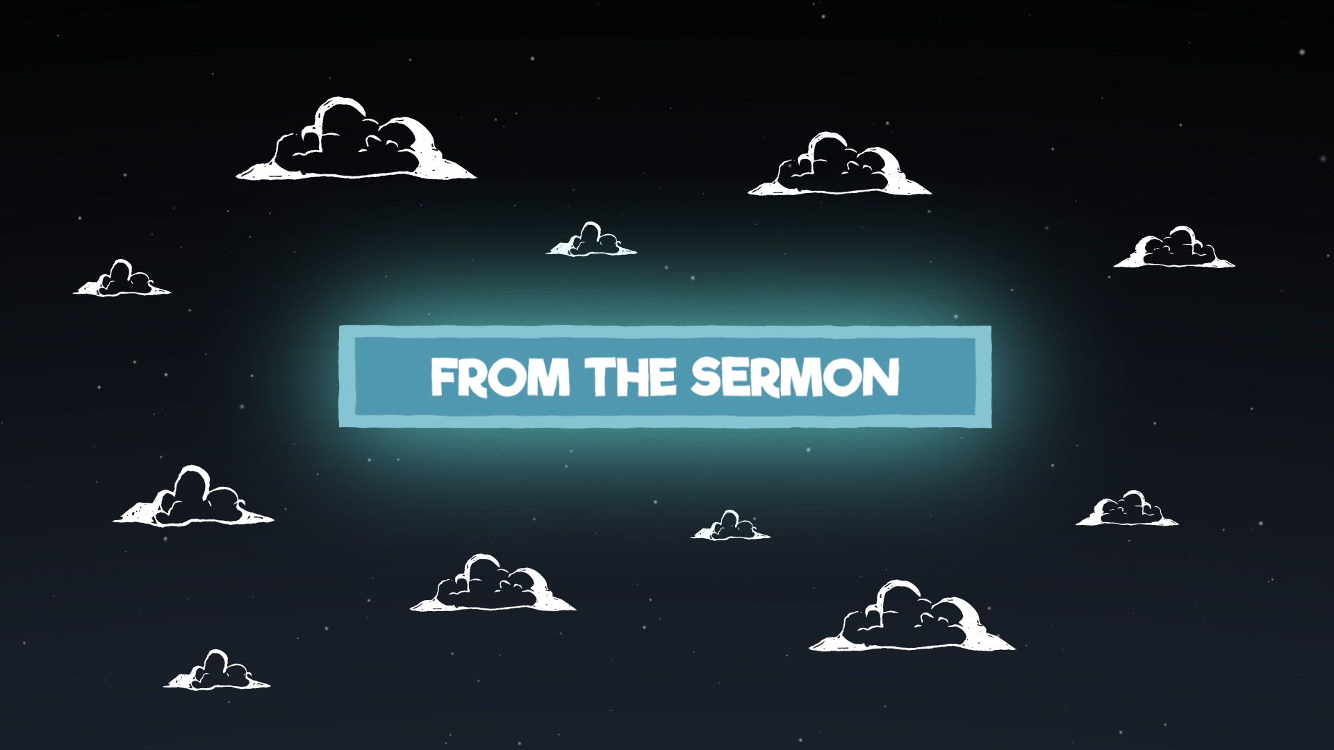 Friday Sermon 4 Kids