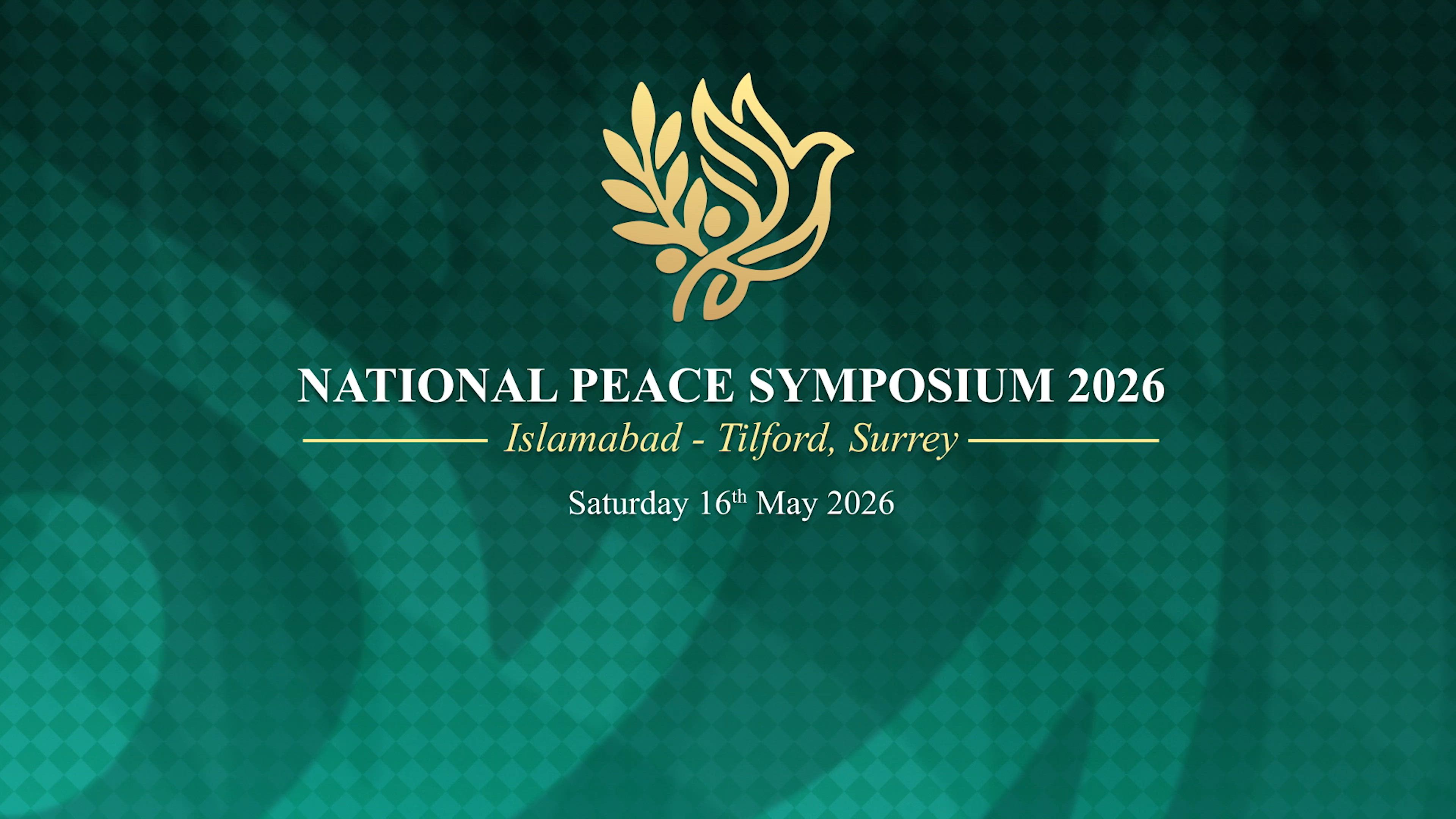 Peace Symposium 2026
